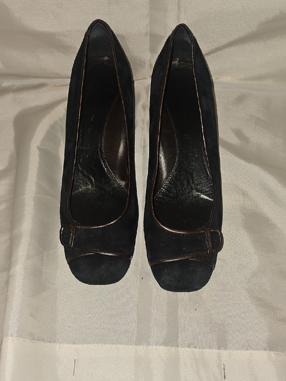 Dana Davis pumps - 9B Black suede pumps